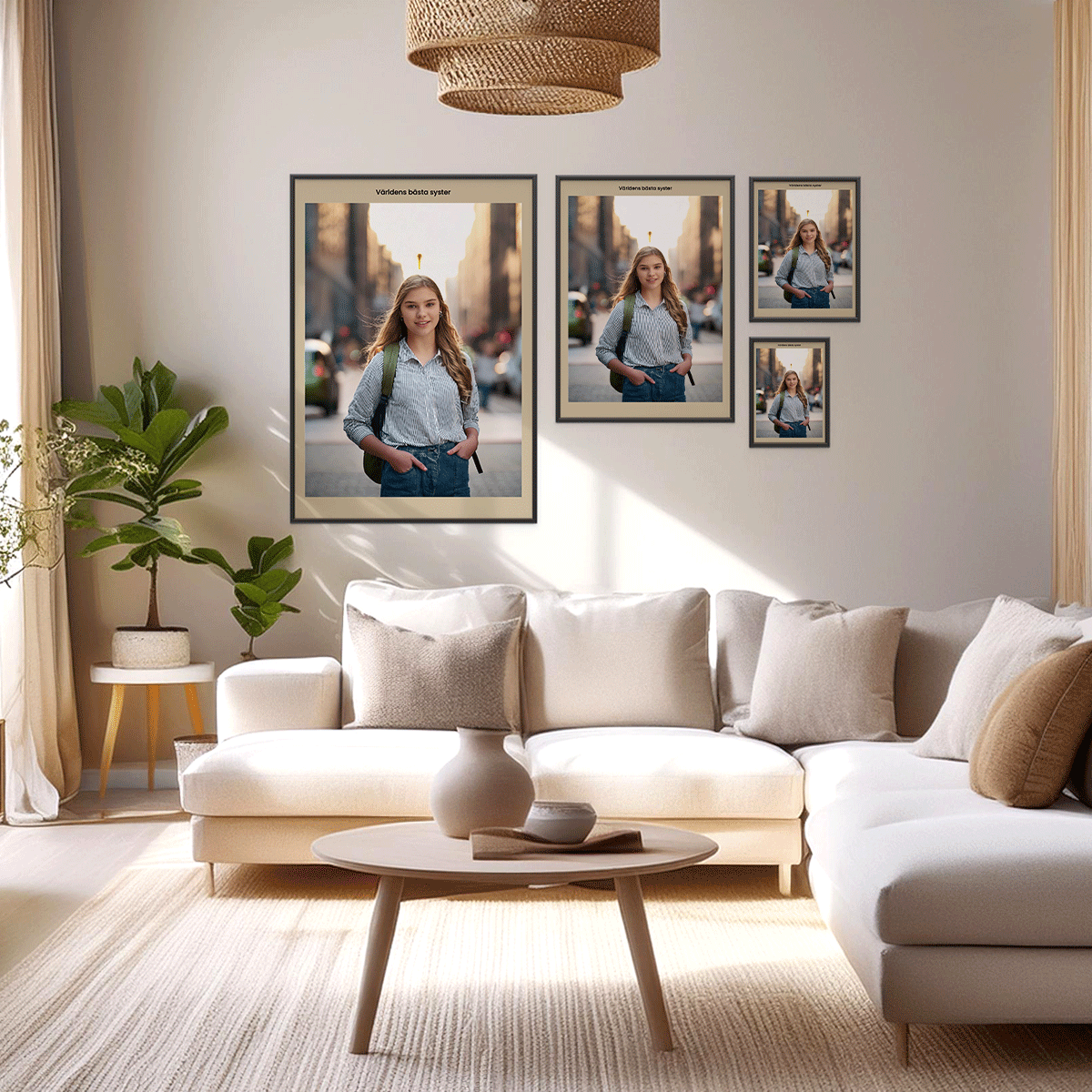 Fotoposter Syster 4 Format