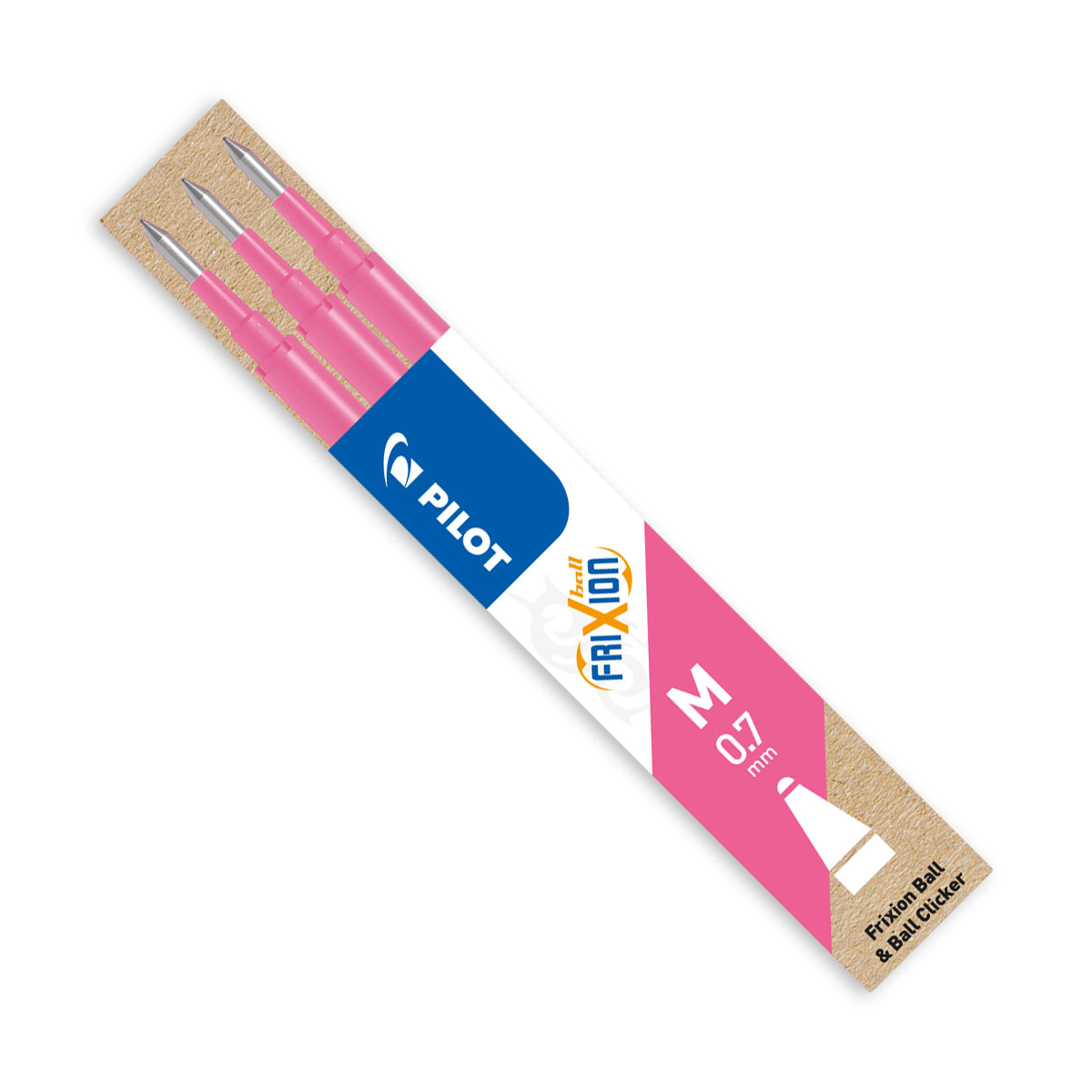 Refill Pliot FriXion Rosa 0.7 3-pack Refill Pliot FriXion Rosa 0.7 3-pack
