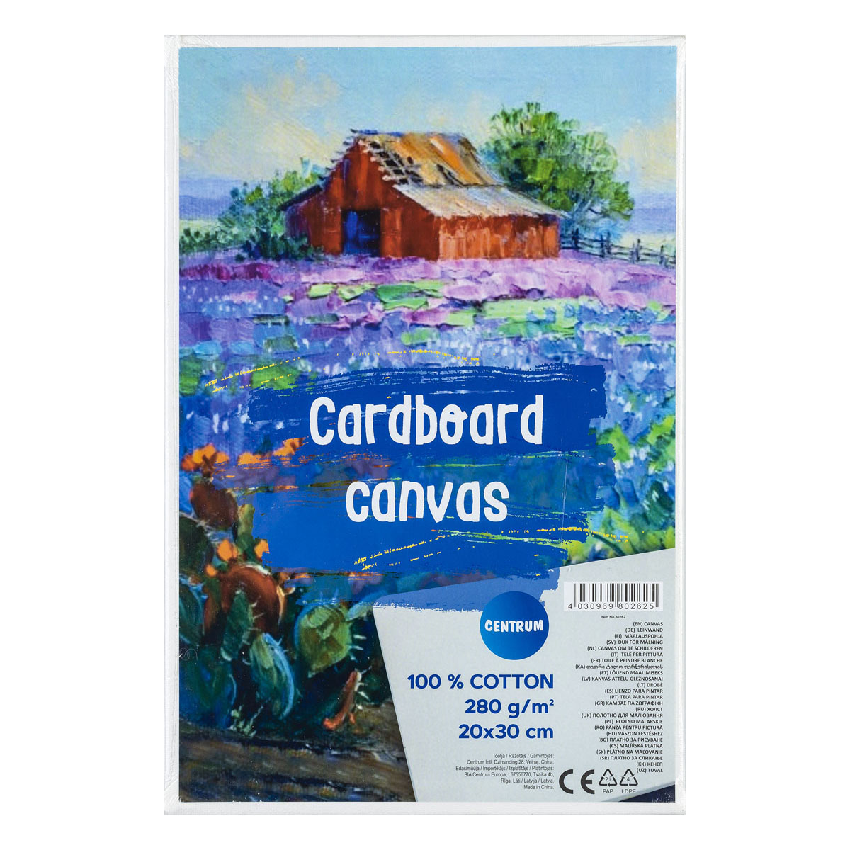 Canvas panel bomull 20x30 Canvas panel bomull 20x30