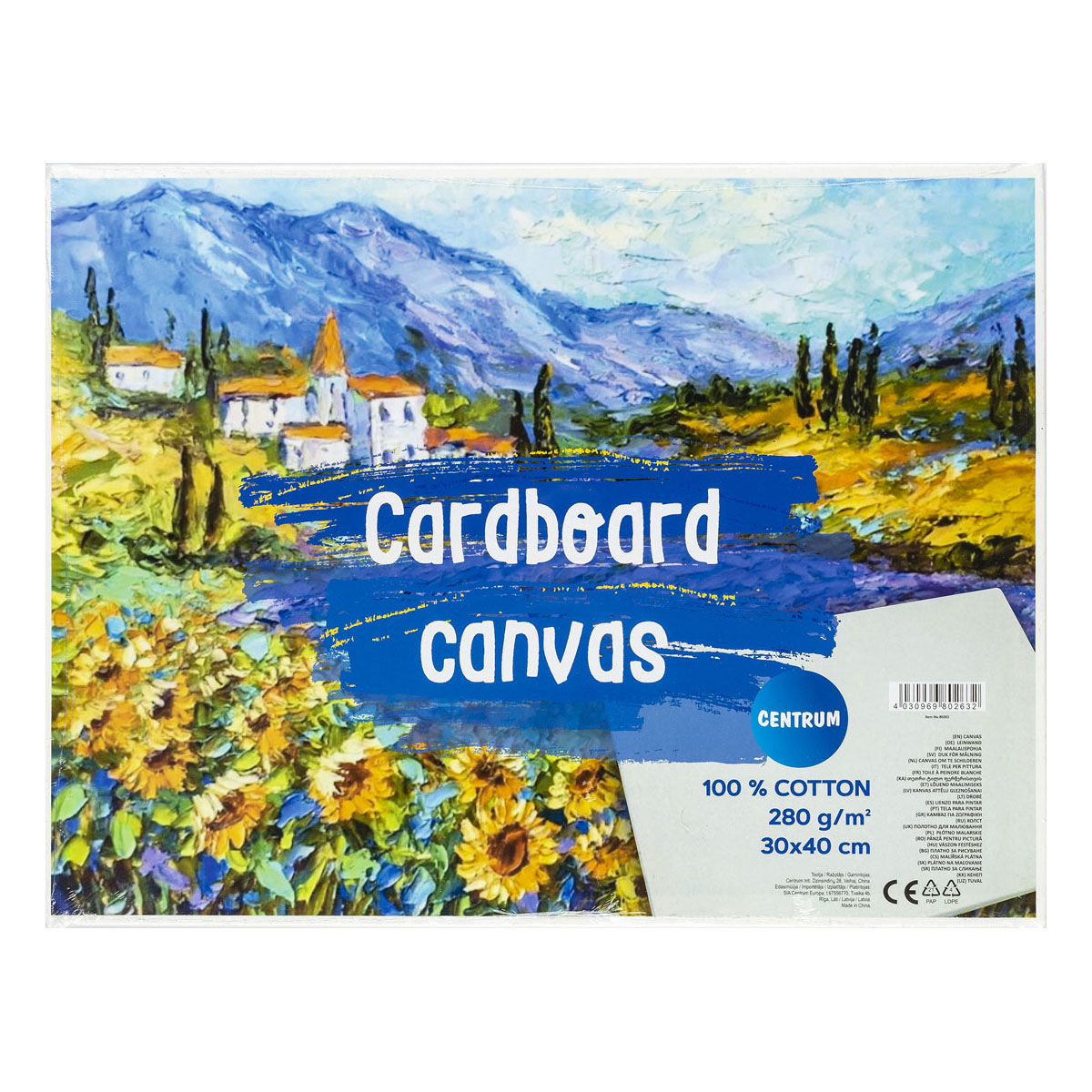 Canvas panel bomull 30x40 Canvas panel bomull 30x40