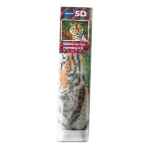 Diamantmålning Tiger Canvas 30x40