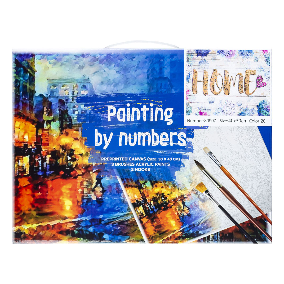 Paint by numbers Home 30x40 Paint by numbers Home 30x40