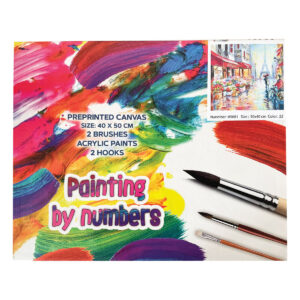 Paint by numbers Paris 40x50