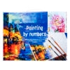 Paint by numbers Rosa blomma 30x40