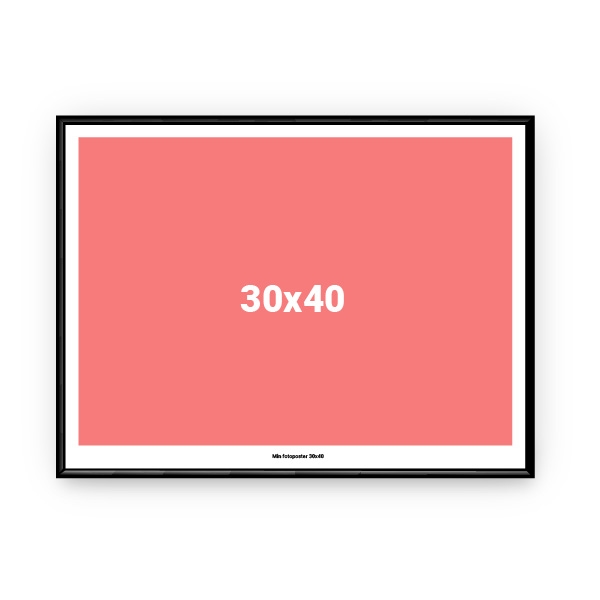 Personlig Poster 40x30 liggande Personlig Poster 40x30 liggande