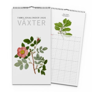 Familjekalender Växter 2026