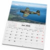Väggkalender Classic Wings 2026 uppslag