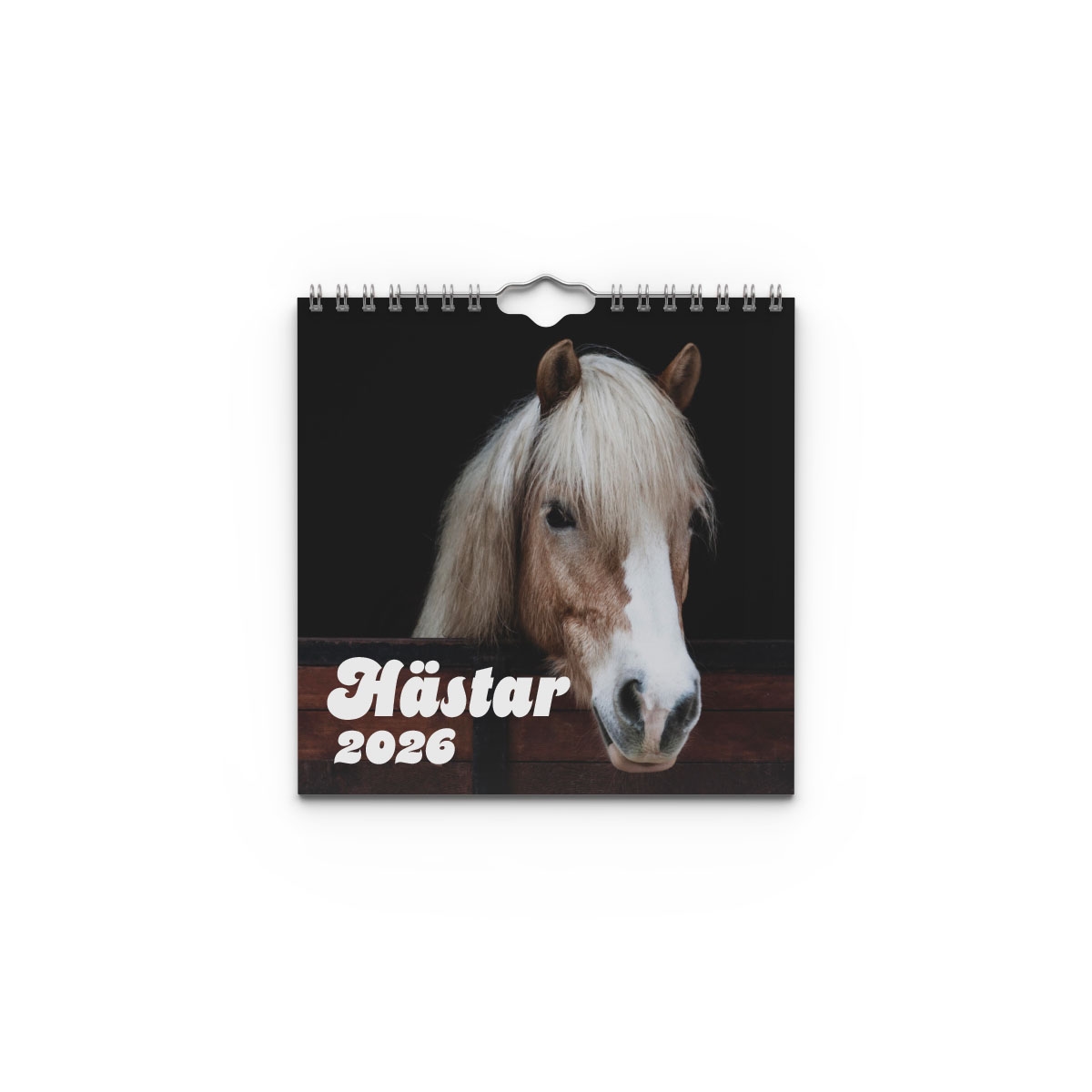 Väggkalender Hästar Mini 2026 omslag Väggkalender Hästar Mini 2026 omslag