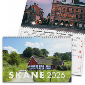 Väggkalender Skåne 2026