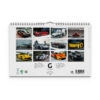 Väggkalender Supercars 2026 baksida