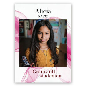 Studentplakat Pretty Flow Rosa produkt