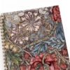 Anteckningsbok A5 William Morris Honeysuckle röd zoom