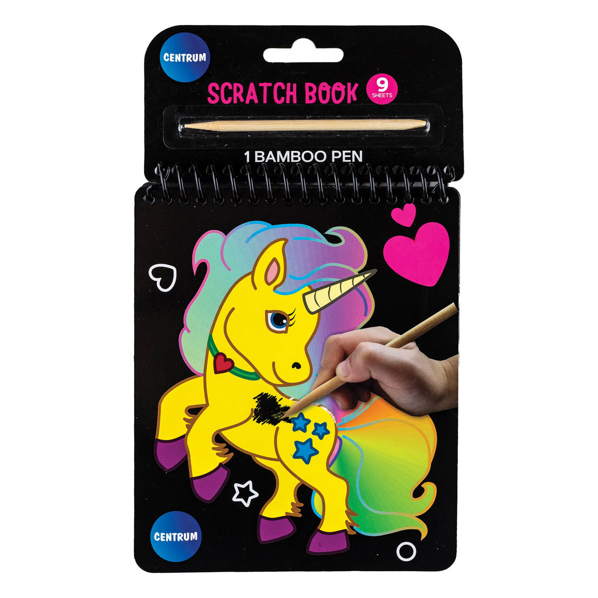 Scratch book Unicorn Scratch book Unicorn