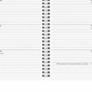 Elevkalender A5 Classic 2025-2026 refill 18 mån uppslag