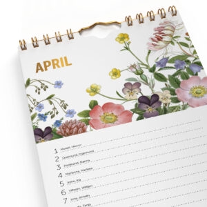 Födelsedagskalender Wildflower 2