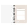 Almanacka A5 Pastel Marble 2026 uppslag 2