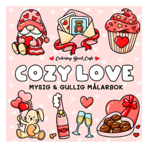 Cozy Målarbok Cozy Love