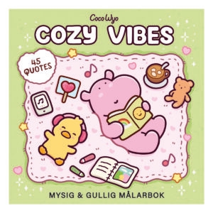 Cozy Målarbok Cozy Vibes