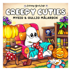 Cozy Målarbok Creepy Cuties
