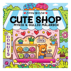 Cozy Målarbok Cute Shop