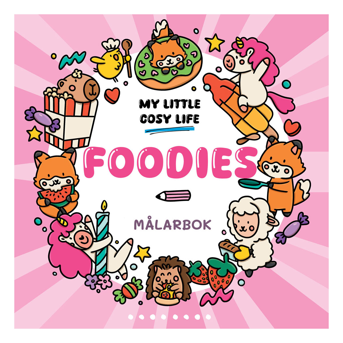 Cozy Målarbok Foodies Cozy Målarbok Foodies