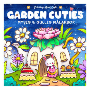 Cozy Målarbok Garden Cuties