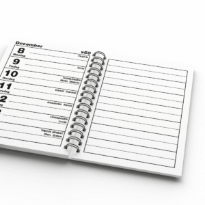 Kalender Tydlig 2026 uppslag 1