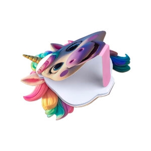 Målarblock Unicorn uppslagen