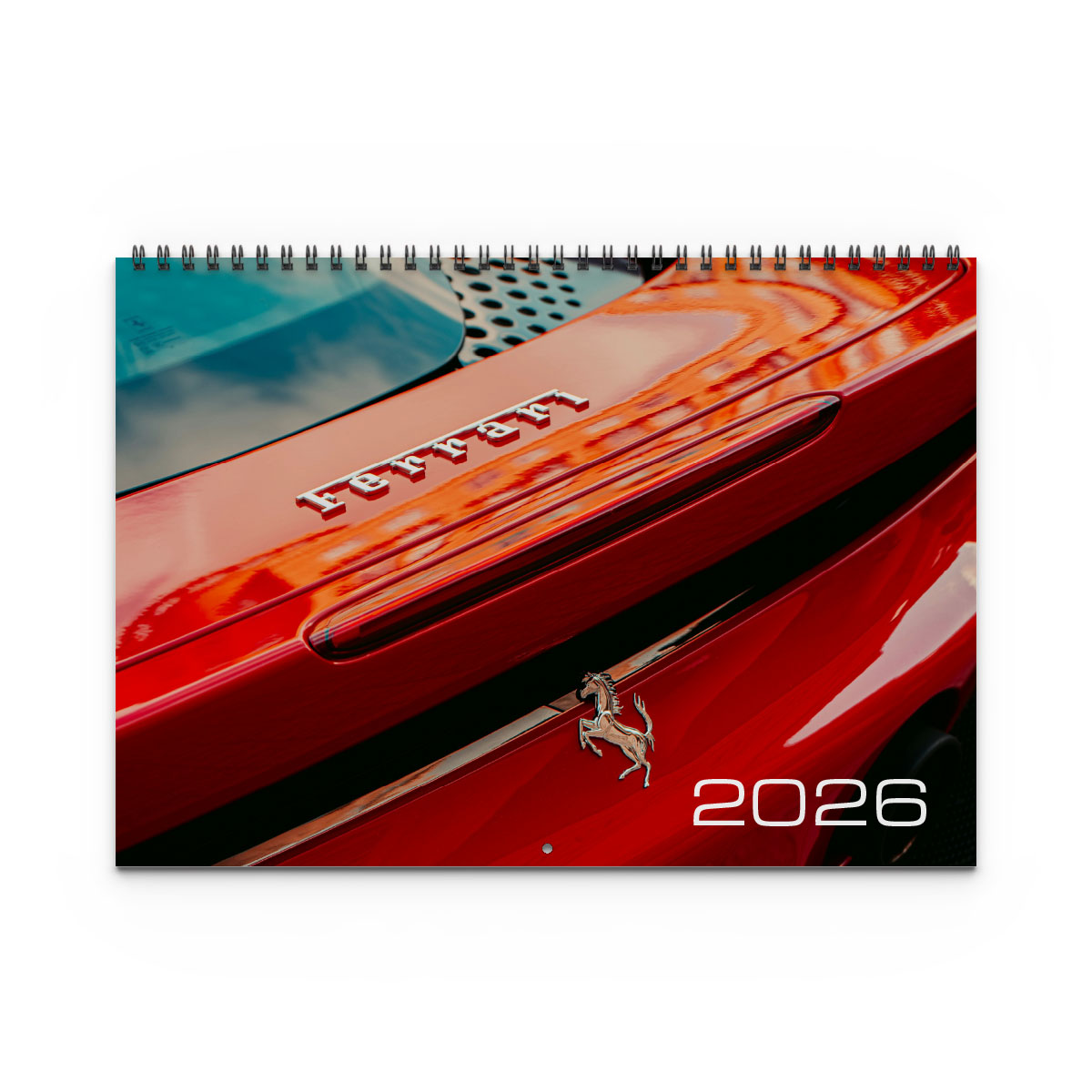 Väggkalender Ferrari 2026