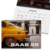 Väggkalender Saab 2026 2