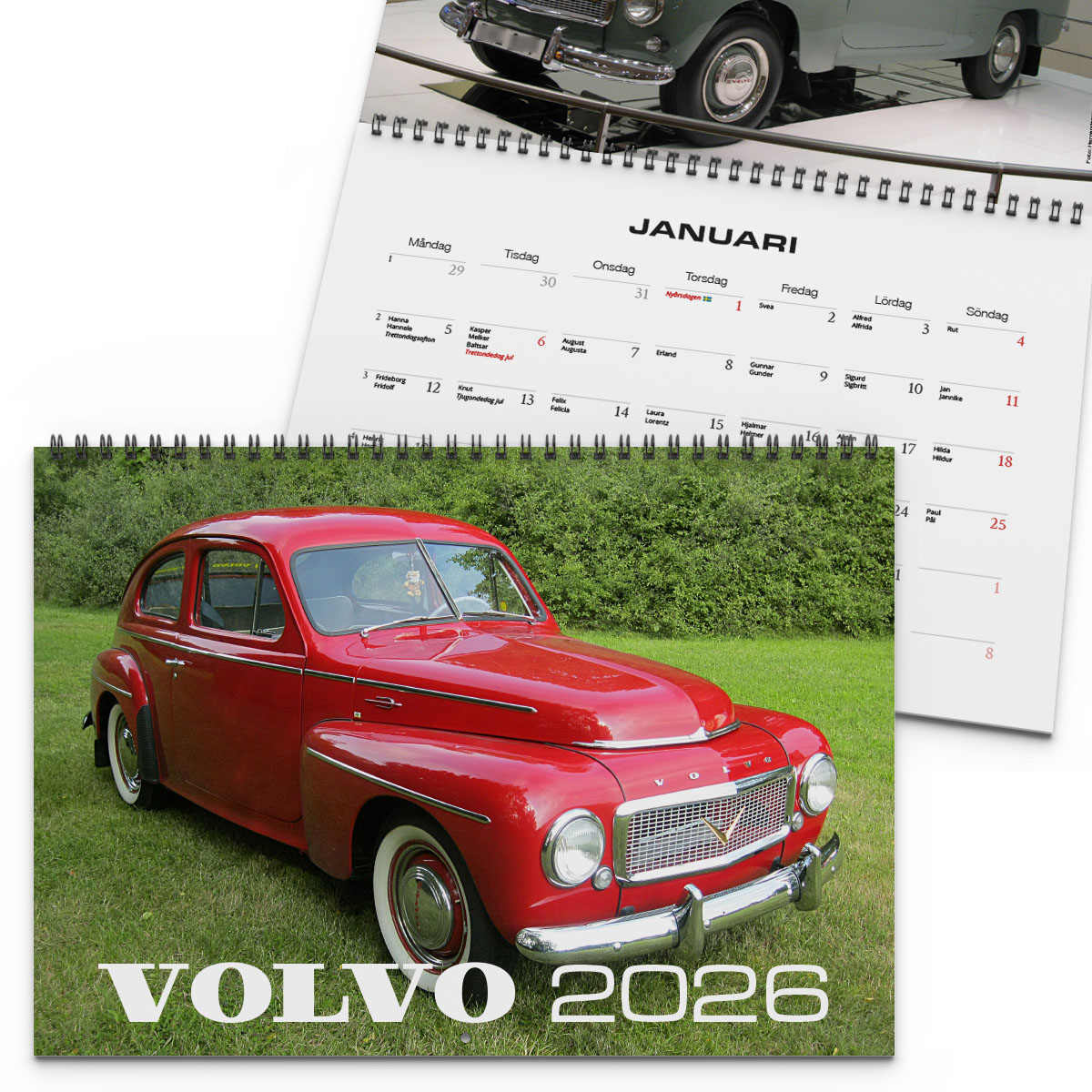 Väggkalender Volvo 2026 2