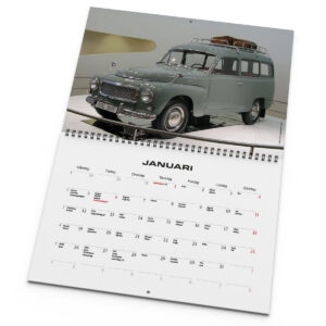 Väggkalender Volvo 2026 uppslag