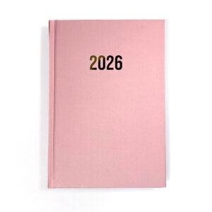 Dagbok 2026 rosa