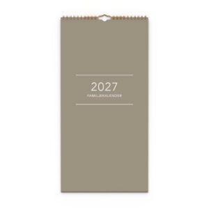 Familjekalender Clean 2027