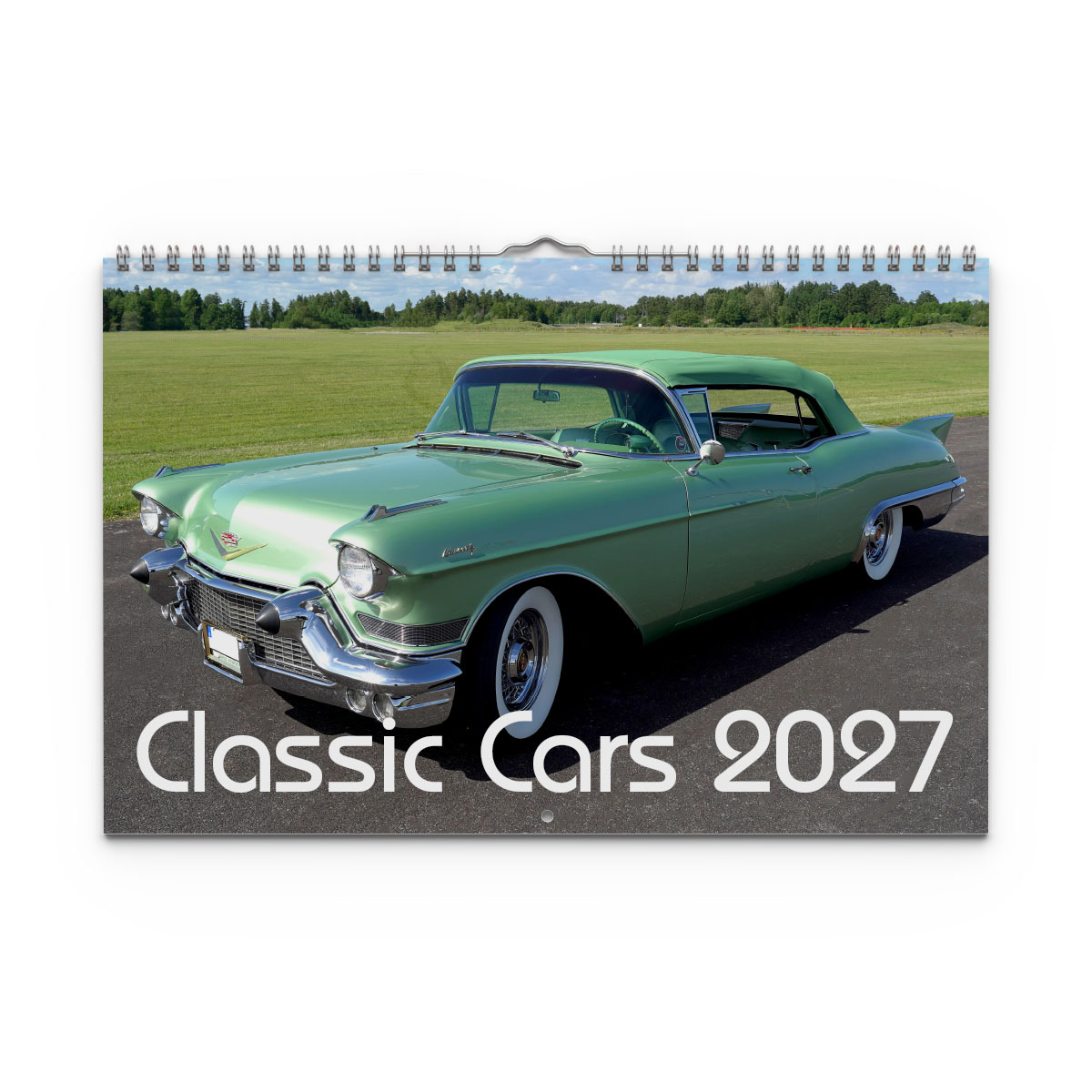 Väggkalender Classic Cars 2027 medium Väggkalender Classic Cars 2027 medium
