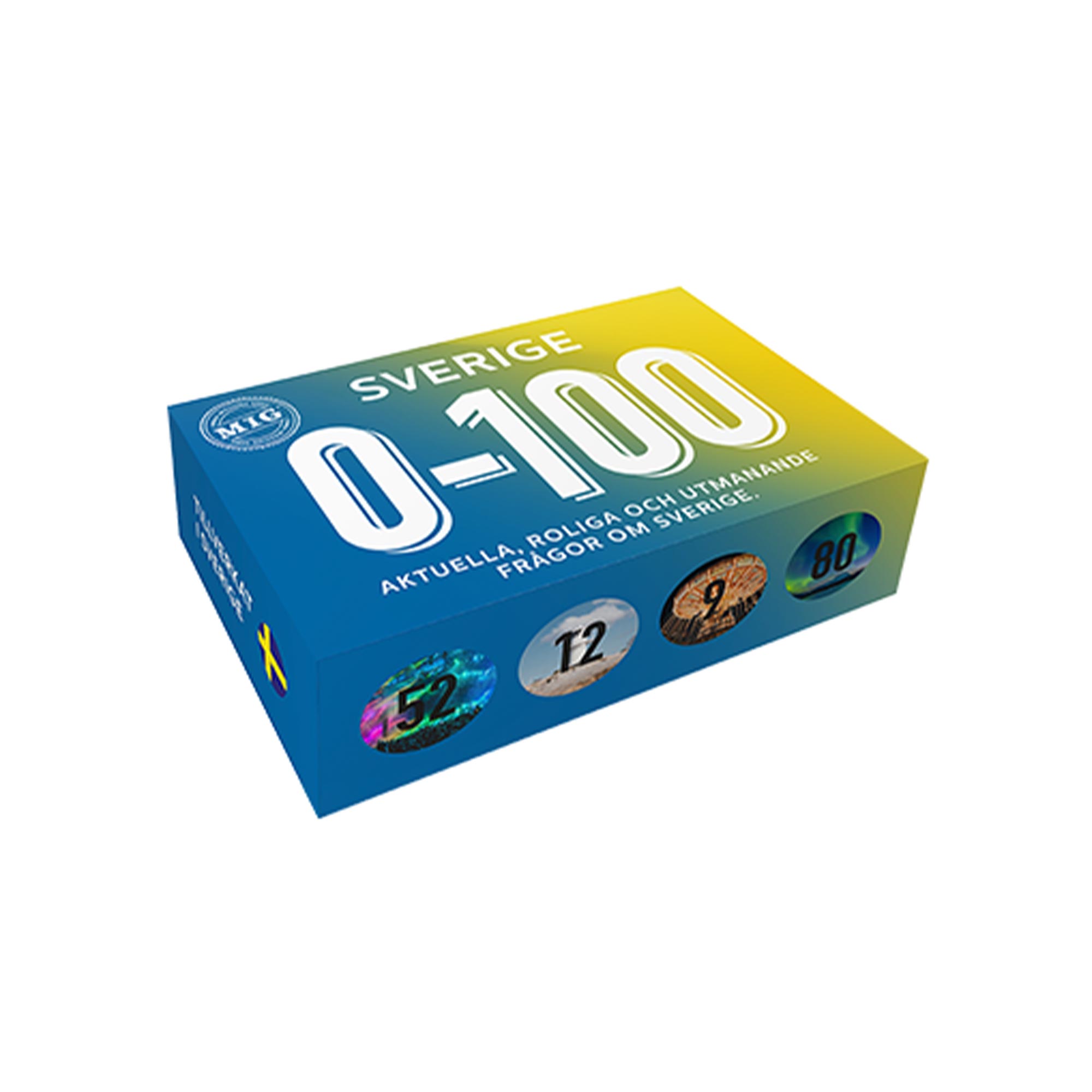 Frågespel MIG 0-100 Sverige Mini