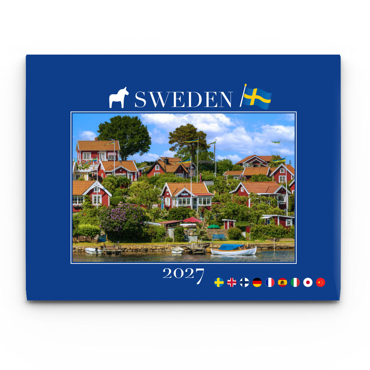 Väggkalender Sverige med kuvert 2027 Kuvert Väggkalender Sverige med kuvert 2027 Kuvert